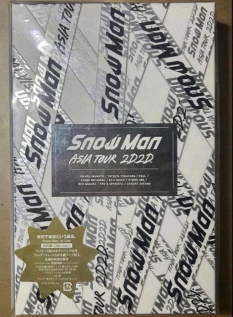 SNOW MAN ASIA TOUR 2D.2D Blu-ray Disc Used Japan Music Regular