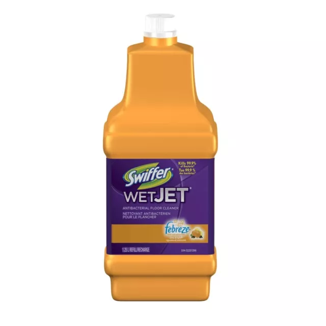 Citrus and Light WetJet Antibacterial Floor Cleaner