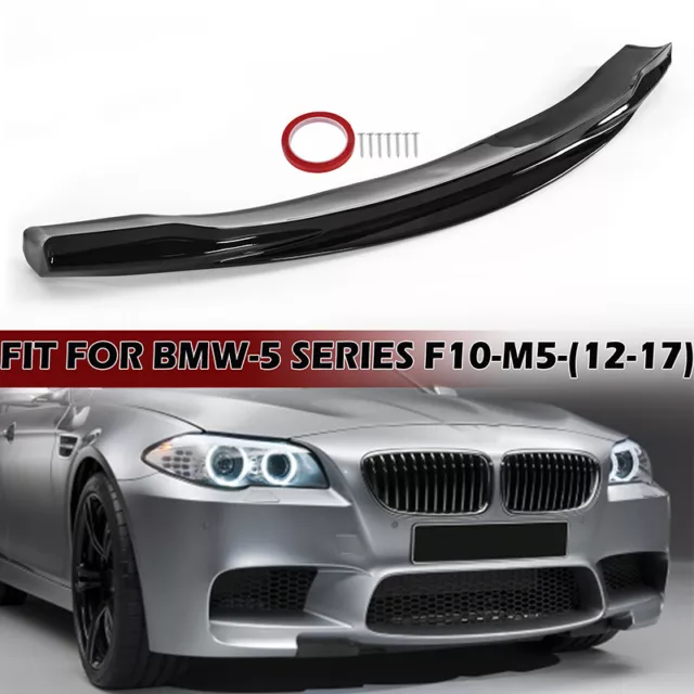 Carbon Fiber Front Bumper Lip Lower Spoiler For BMW F10 M5 RKP Style 2012 -2017