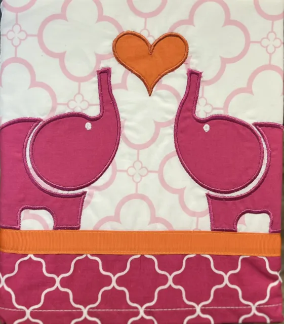 Happy Chic Baby Jonathan Adler Party Elephant Window Valance Pole Top Drapery