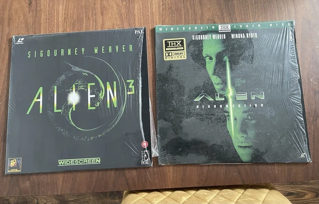 ALIEN JOB LOT Laserdisc - Alien 3 / Alien resurrection - Tested £19.88 ...