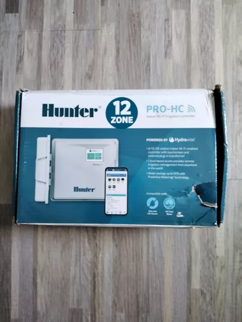 Hunter Pro-HC PHC-1200i Wi-Fi 12-Zone Hydrawise Sprinkler/ Irrigation Controller