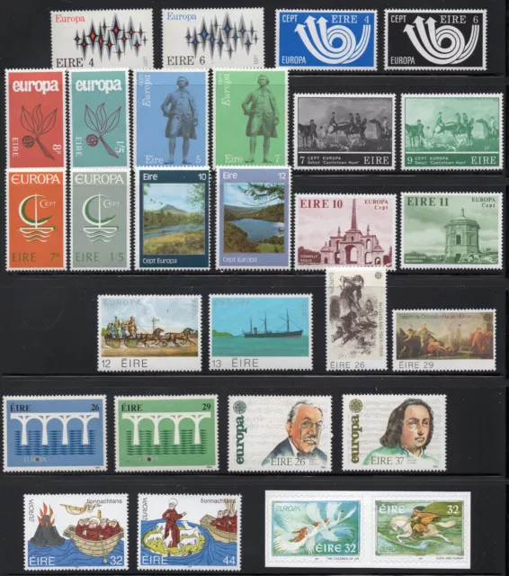 Ireland - (28) "EUROPA" MH & MNH / Nice Selection     -    Lot 0922320