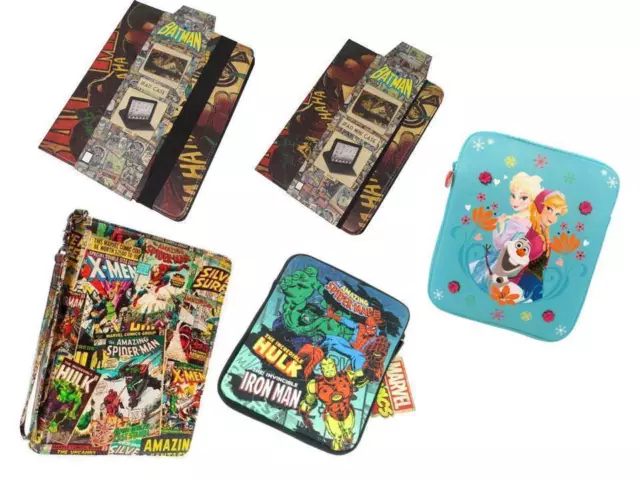 iPad Cases for 2, 3, 4, Air, Mini iPad Case Disney Frozen Batman Marvel Comics