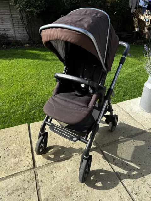 Silver Cross Wayfarer Black Single Seat Stroller Pram Buggy Pushchair Carrycot