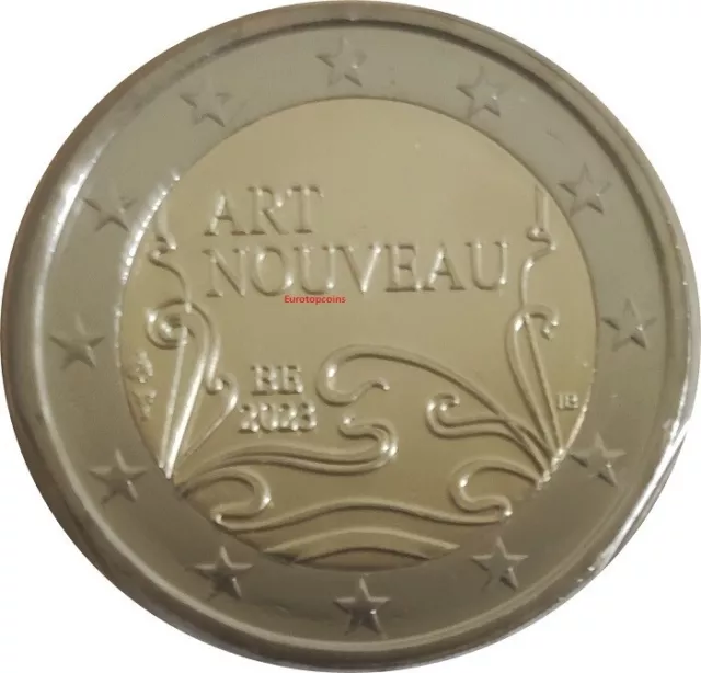 #RM# 2 EURO COMMEMORATIVE BELGIQUE 2023 - Art Noveau