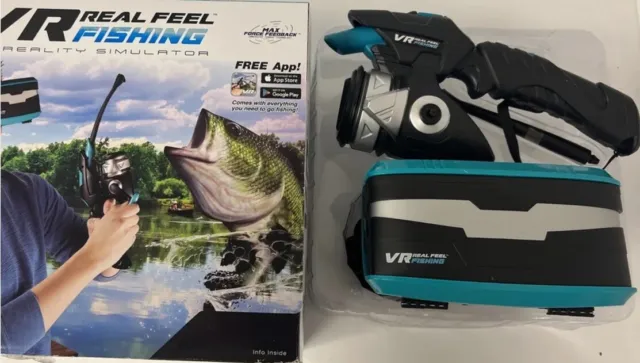 VR REAL FEEL Fishing, 3D Reality Simulator Virtual Reality New In Box  $42.46 - PicClick
