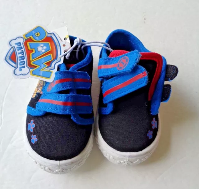 Nickelodeon Paw Patrol Kids Toddler Athletic Shoes Sneakers Blue 5 ~ New