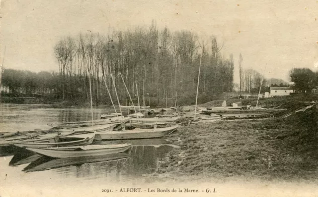 *29271 cpa 94 Alfort - les bords de la Marne