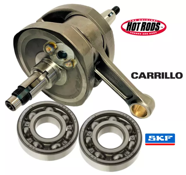 LTR450 LTR 450 Stroker Crank Carrillo Rod Hotrods +3 Stroke Crankshaft Bearings