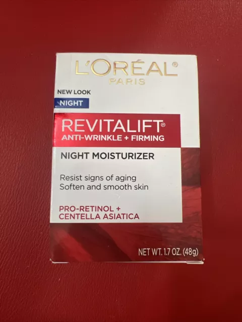 Loreal Revitalift Anti-wrinkle Firming Night Moisturizer 1.7 Oz