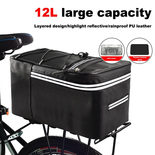 Backpack Regaltasche Hintere Rack Tasche Rücklicht Schleife Wasserdicht