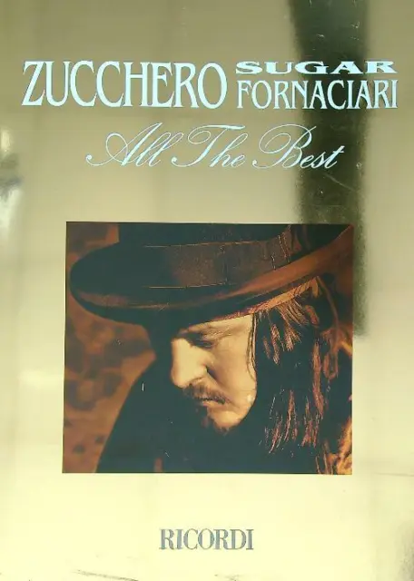 Zucchero Sugar Fornaciari All The Best Aa.vv. Ricordi 2008  Brossura