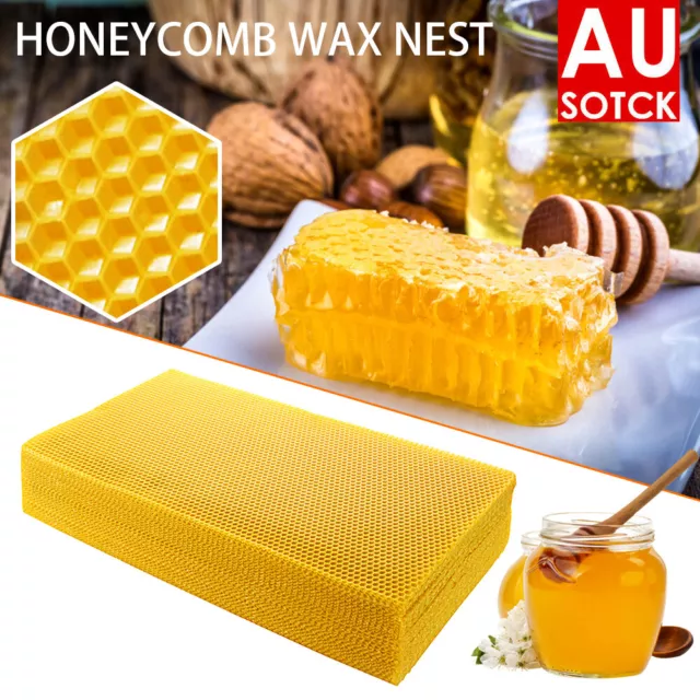 10pcs Beeswax Sheets Candle Making Craft DIY Kit Candle Maker Full Bees Wax  Honeycomb Beekeeping Foundation