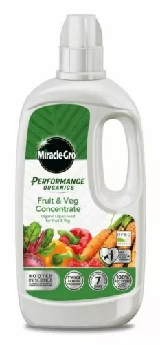 Miracle-Gro Performance Organics Fruit & Veg Plant Feed 1L
