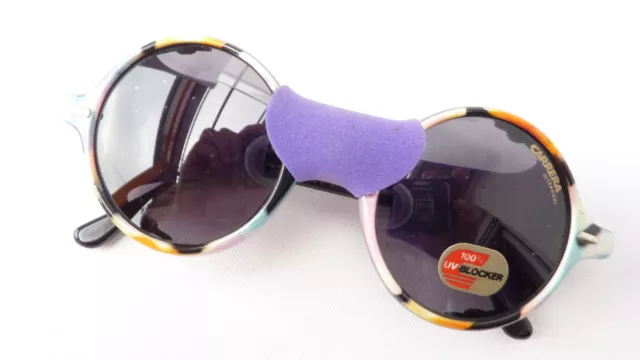 Runde KULTBRILLE Carrera Limited Sonnenbrille bunt, mit Seiten+Nasenschutz Gr. M