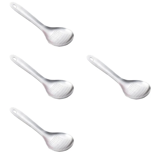 4 piezas molde de cuchara multifuncional acero inoxidable jengibre molido
