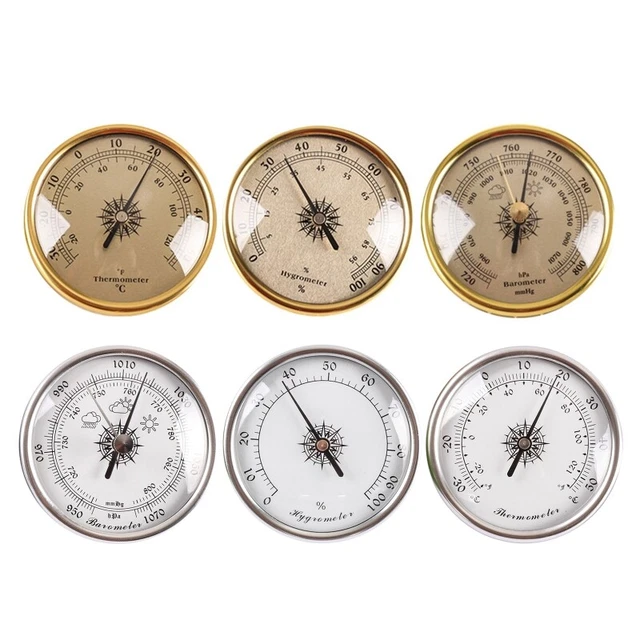 Portable Humidity Gauge Indicator Temperature Humidity Monitor Home Office