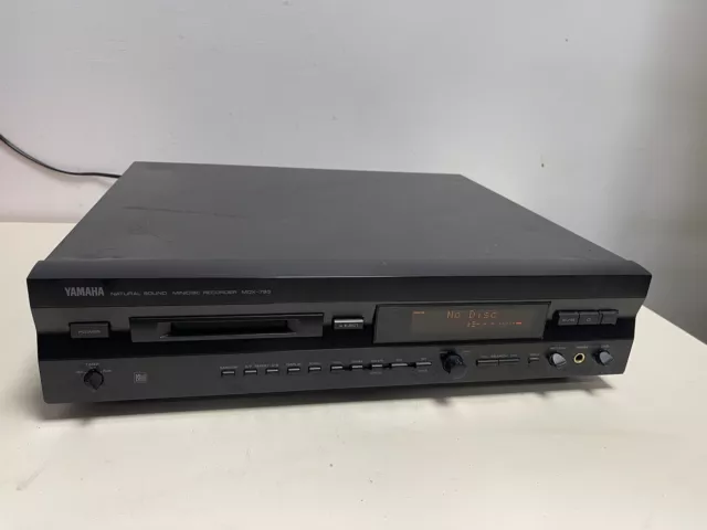 Yamaha MDX-793 Minidisc Player schwarz defekt Ersatzteilspender an Bastler