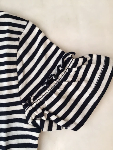 River island mini girls aged 2-3 Years navy blue icon T-shirt set BNWT 4