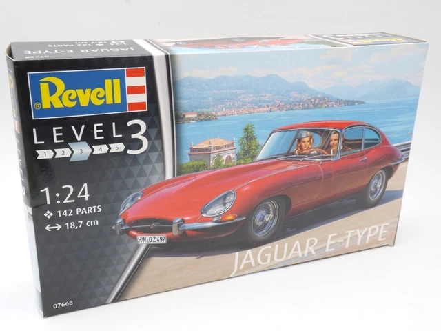 Revell 67668 Model-Set Jaguar E-Type Coupé