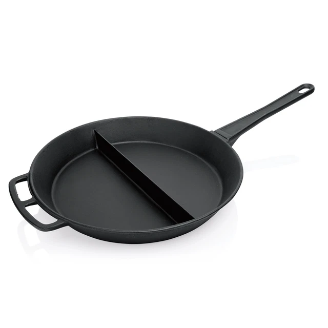 Riesenpfanne Gusseisenpfanne Ø 80 cm Mittelsteg 1 Stielgriff abnehmbar NEU