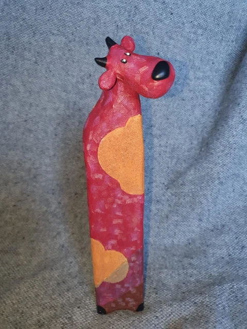 ARTFORUM Daisy Medium 29cm cow ART SCULPTURE Farmyard Fun series - in box