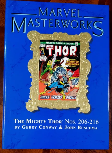 Thor Marvel Masterworks Volume 12 - Hardcover (Variant Edition) 199 Rare