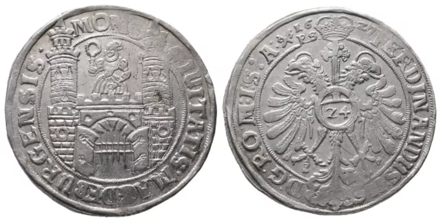 Magdeburg, Reichstaler (24 Groschen) 1627 ERHALTUNG Taler Münze Coin (D333)