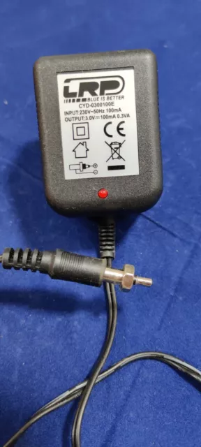 LRP Stecker-Ladegerät 230Volt für Glühkerzenstarter mit LED RC Modellbau