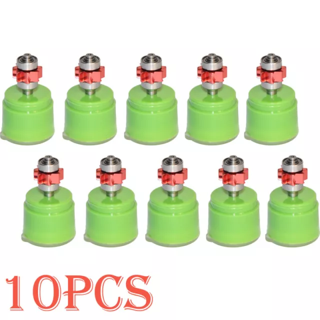 10*Red Ceramic Bearing Dental Cartridge Rator Standard Torque for High Handpiece