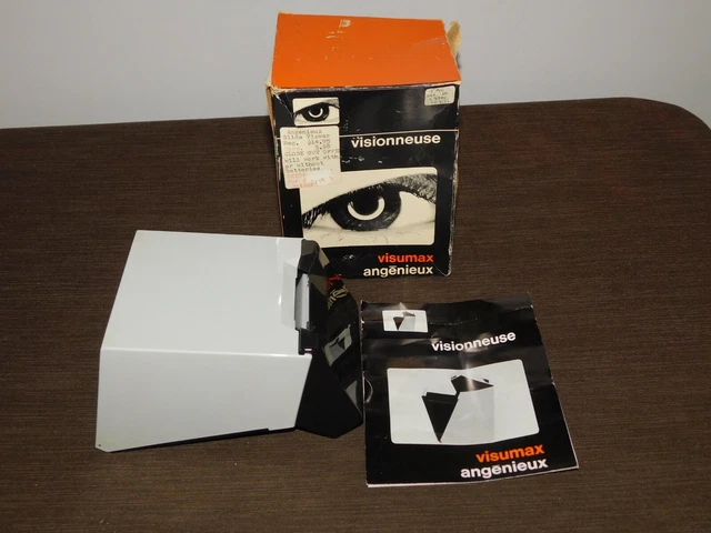 Vintage Photography Visionneuse Made In France Visumax 2 X 2 Slide Viewer