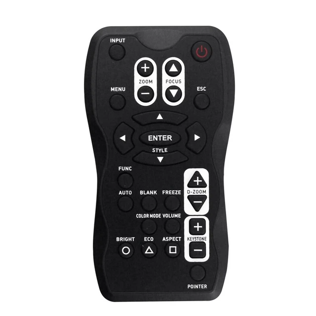 Replace YT-100 Projector Remote Control for  XJ-A130, XJ-A135, XJ-A140,7778