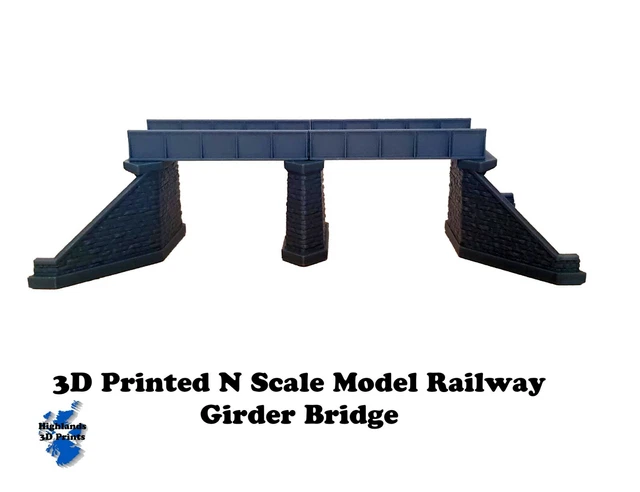 N GAUGE MODEL Railway Bridge 3D Print £13.99 - PicClick UK