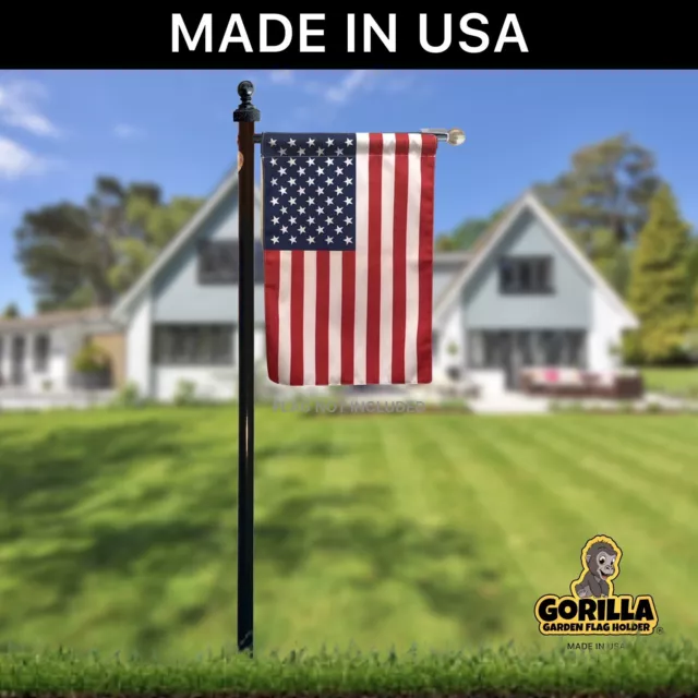garden flag holder stand