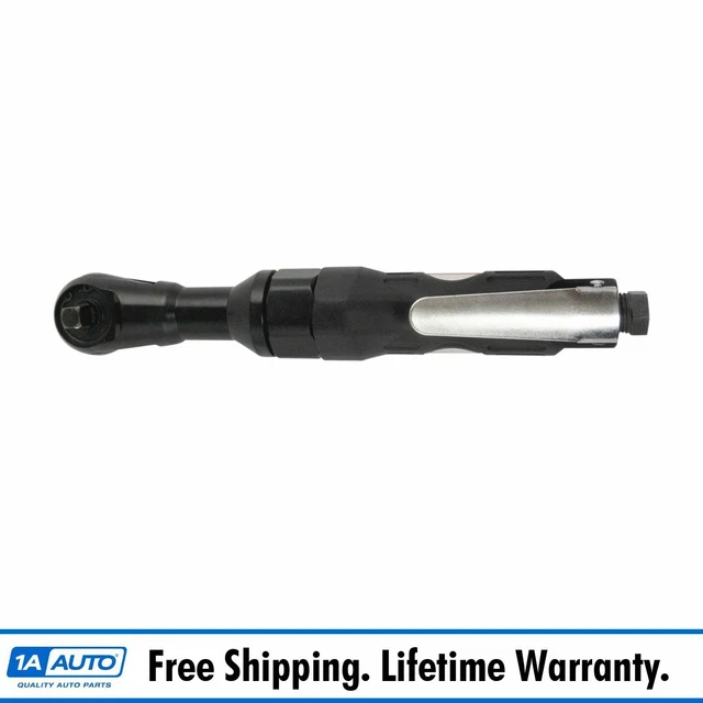 3/8" Air Ratchet Pneumatic Wrench Lightweight Variable Speed 50 ft/lbs