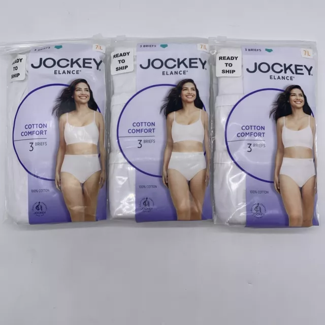 New Patterns 3 Pack Jockey Cotton Elance Briefs Underwear Panties