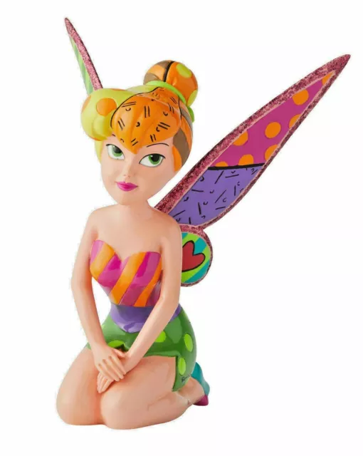 Enesco Disney by Britto Peter Pan Tinker Bell Glitter Wings Figurine large