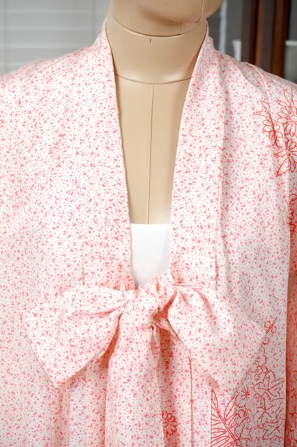Dear Vanilla Japanese Hitoe Juban Undergown Women's Kimono Genuine Vintage Mint 3