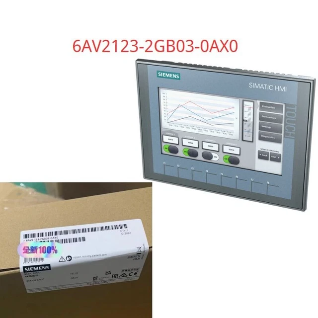6AV2123-2GB03-0AX0 New SIMATIC HMI, KTP700 Basic, Basic Panel,7" TFT display,DHL