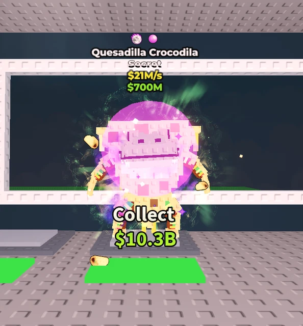 STEAL A BRAINROT SECRET | Quesadilla Crocodila 21m/1s | ENTREGA