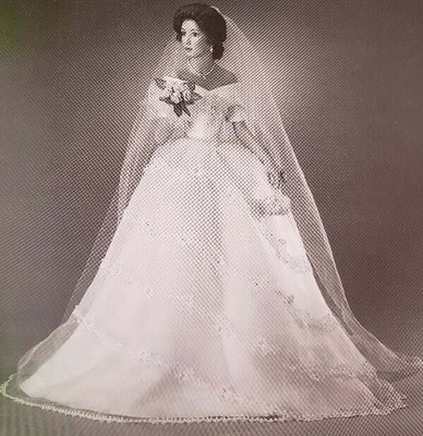 Ashton Drake Wedding In Venice Bride Doll Large 24" New In Box Brown Hair