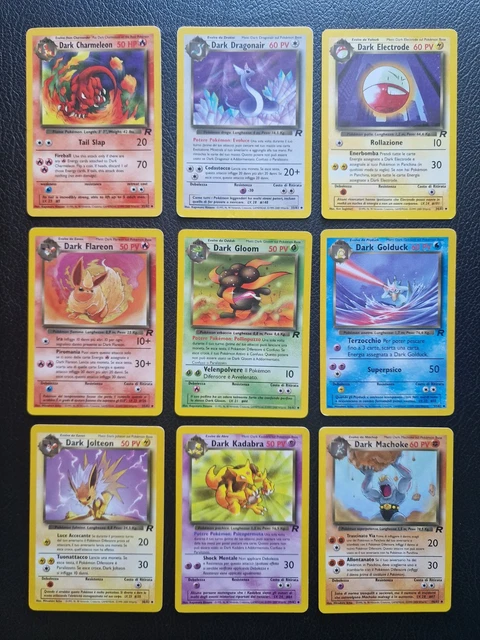 SET POKÉMON TEAM Rocket Semi Completo - Carte Dalla 32 Alla 82 (TRANNE ...