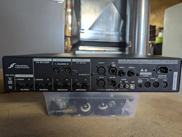 FRACTAL AUDIO AXE-FX II XL Multi-Effect Processor Rackmount 2U Guitar ...