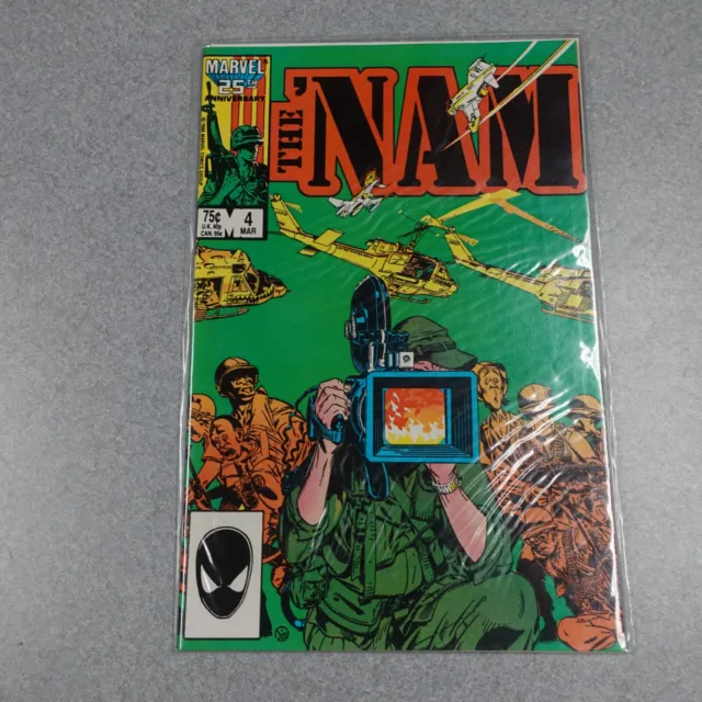 The Nam Issue 4 Marvel Comic Book BAGGED AND BOARDED