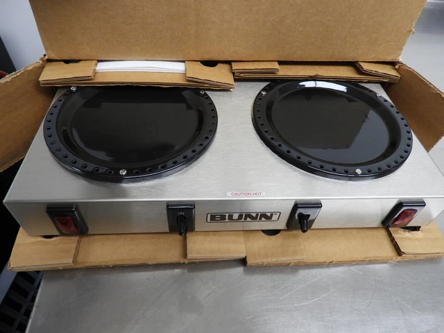 Bunn 06310.0004 WX2 Double Burner Coffee Warmer