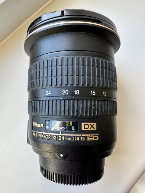 Nikon Nikkor AF-S 12-24mm f/4 G IF-ED DX Lens