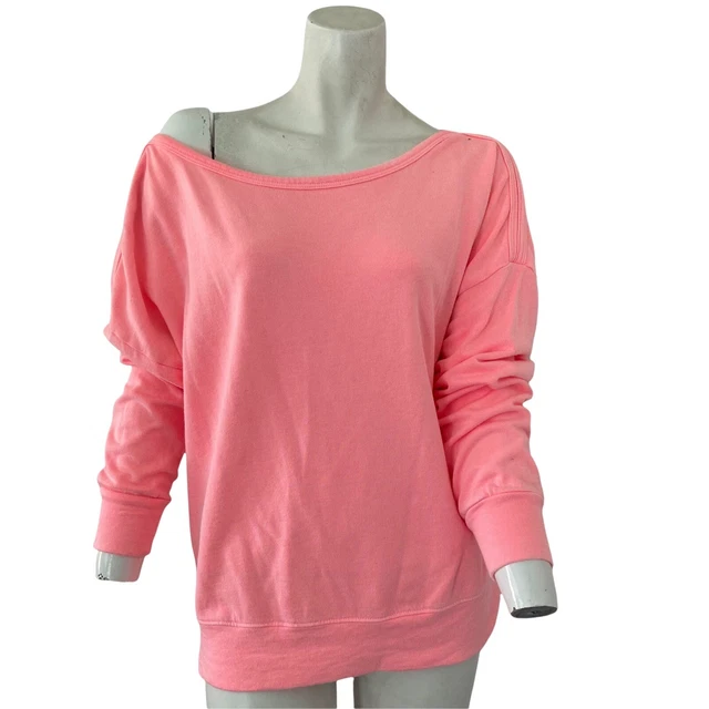Sundry Sweatshirt Women's Pink Pullover Stretch Sundry Size 0 US XS Oversized