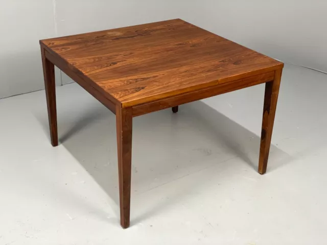 EB5912 Vintage Danish Rosewood Square Coffee Table Retro Mid Century 1970s MWOO