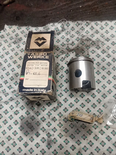 ciao simonini pistone asso werke diametro 41,6 mm nuovo fondo magazzino